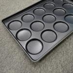 15 Cavities Baking Toast Bread Pan 4 Inch Hamburger Pan 40*60cm baking pan For