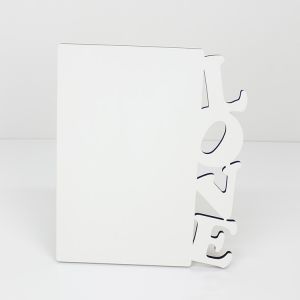 China Gloss White 127g 180x150mm Sublimation Mdf Photo Frame on sale