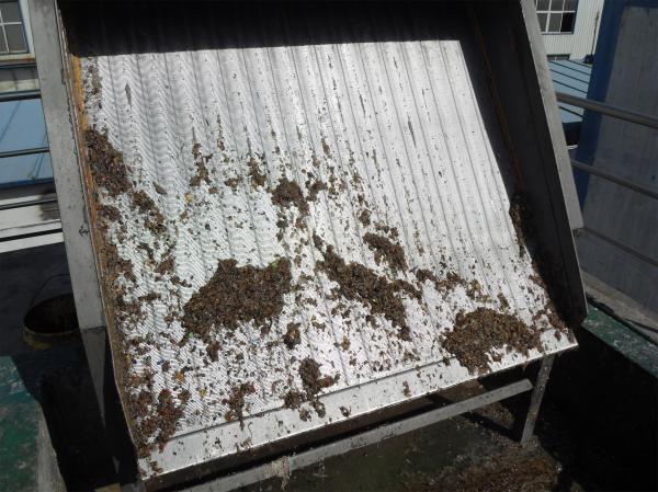 Economical static screen wastewater treatment , liquid solid separation