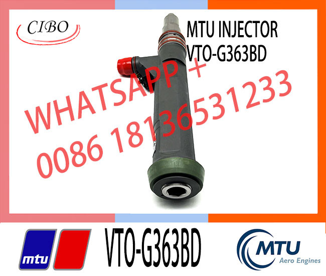 Diesel Fuel Engine Injector VTO-G363BD RX52407500042 for DDC/MTU 4000