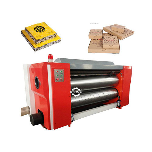 High Speed Corrugated Box Die Cutting Machine Rotary Type Pizza Box