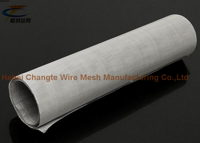 1m Width Plain Weave Crimped Wire Stainless Woven Mesh