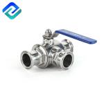 Sanitary Quick Installed Manual Pneumatic Casting Ball Valve