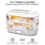 Leak Proof Bento Electric Cooker 1.4 Liters Portable Lunch Cooker
