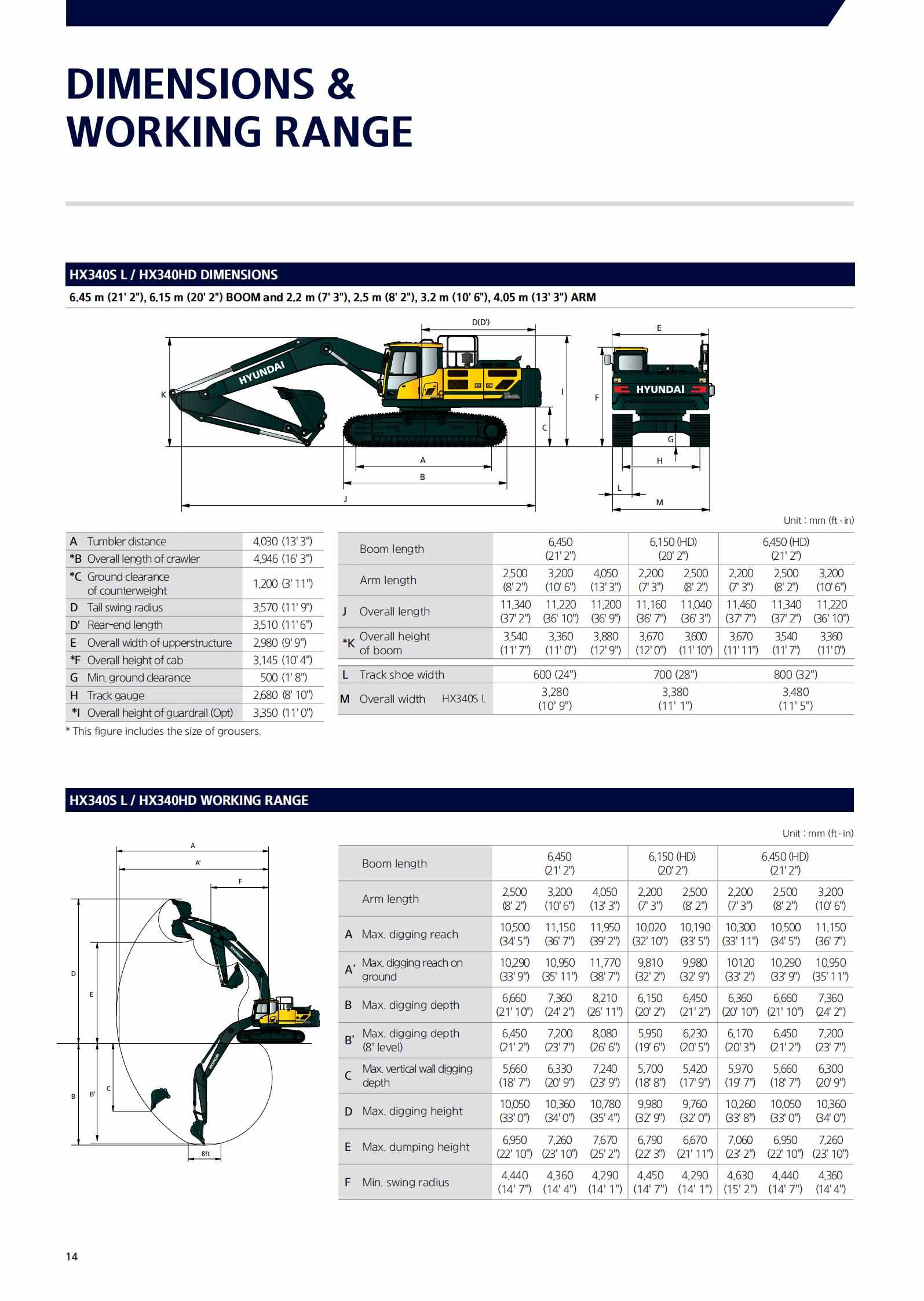 Hyundai Excavator HX340HD