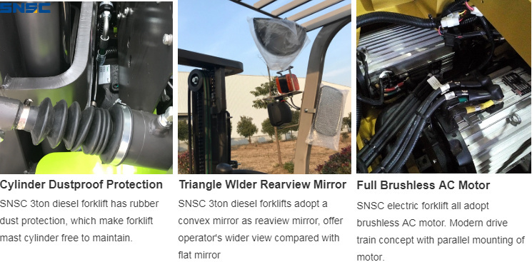 1.5ton Mini Electric Forklift with Side Shifter