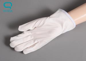 China Antistatic Strip ESD Gloves Top Fit Cleanroom Polyester OEM ODM factory