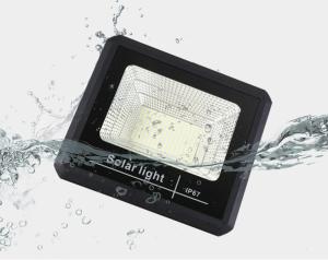 China IP67 ABS 200W Solar LED Flood Lights With Radar factory