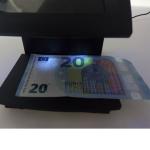 EURO IR+UV money detector multi currency detector, counterfeit money detector