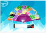 Advertising Wooden Folding Hand Fans With Painted wooden handle For Wedding