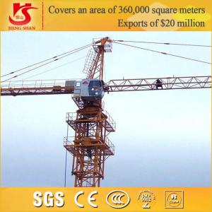 China 3-5t tower crane/ construction machinery small construction crane factory