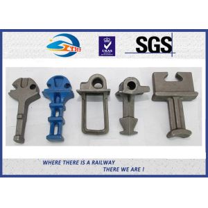 Plain Inserts Rail Clips Casting Iron Rail Shoulder Concrete Sleepers