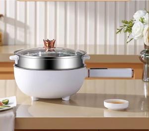 China Multi - Functional Integrated Honeycomb Grain Non - Stick Electric Frying Pan factory
