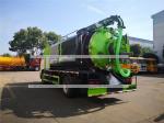 Dongfeng 12000L Tank Capacity High Pressure Jetting Vacuum Cleaning Sewage