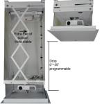 Universal Ceiling Mount Projector Accessories Projector Mounts 63 - 100cm