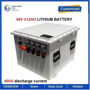 China 50A Charge Current 48V 412AH Lithium Ion Battery Pack for Marine Boat Engine factory
