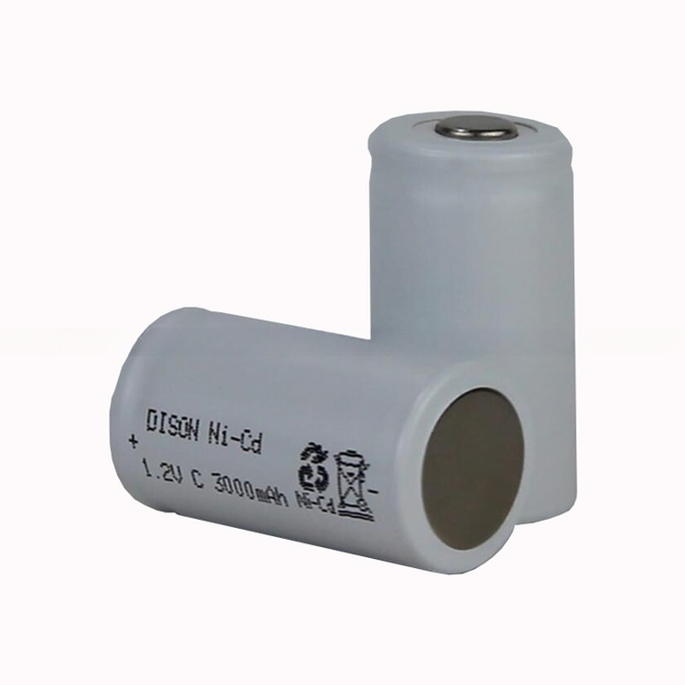 High Low Temperature NiCd Rechargeable Batteries C KRH26/51 7.2V 3ah For Emergency Lighting