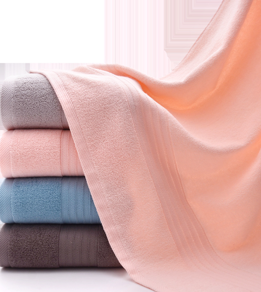 Soft and Skin-Friendly 100% Cotton Towels Thickened Absorbent Quick Drying for All Ages