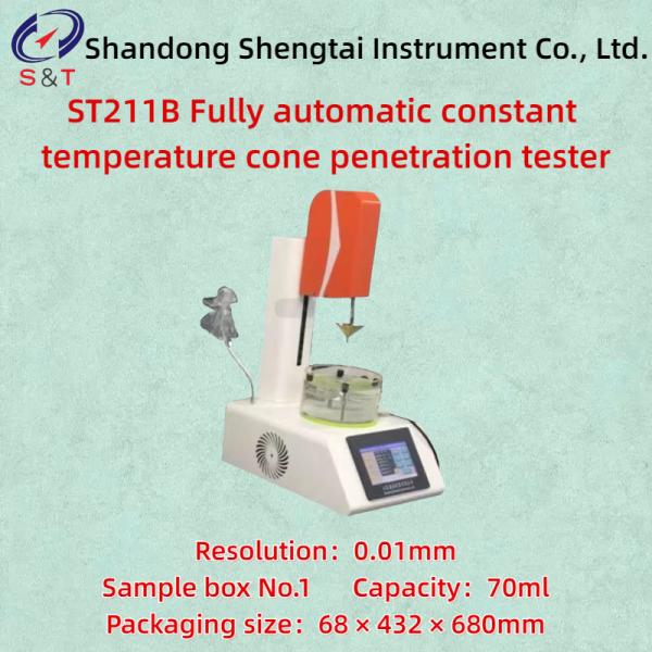 Resolution 0.01mm Fully Automatic Constant Temperature Cone Penetration Tester ST211B
