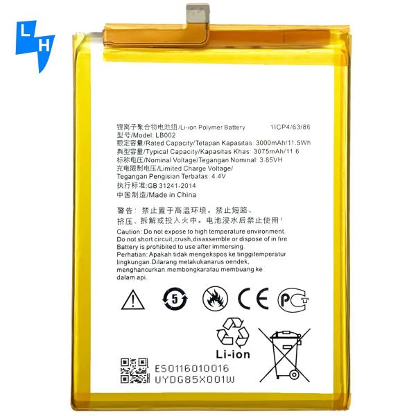 High Capacity 3000mAh LB002 S5 K520 battery for Lenovo K520T Mobile phone-models