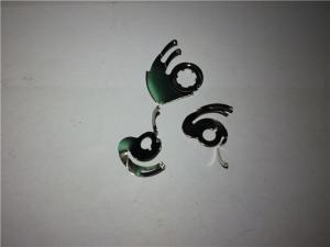 China Electrical Through Hole Sheet Metal Parts Spring Battery Contact Holder With Two Pins factory