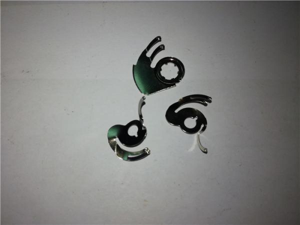 Electrical Through Hole Sheet Metal Parts Spring Battery Contact Holder With Two