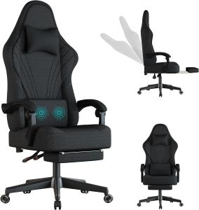 China ALINUNU Ergonomic Computer Gaming Chair with Footrest Customizable Color Swivel Chair factory