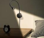 Wall Lamp LED Flexible Gooseneck Tube 25mm Switch Study Reading Sconce Light 3W
