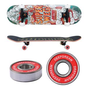 China High Quality Abec 9 Skateboard Bearings 608 RS 608zz 608 2RS Logo Customized factory