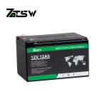 Rechargeable 12v 12ah Ifepo4 Battery Pack 2000cycle Solar Light Battery