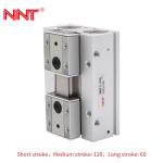 4 directions Small Pneumatic Gripper , NNT Compact Air Cylinder