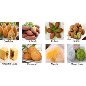 Desktop Automatic Kubba Kibbeh Encrusting Machine For Bakery Equipment