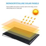 Lower Priced Solar Reflector Light Outdoor Projector Flood Light Led Remote