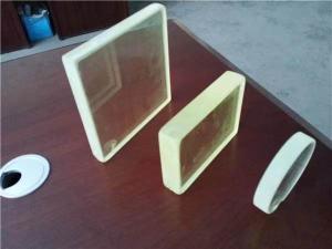 China 15 Mm*1200 Mm*1000 Mm X Ray Lead Glass Radiation Protection Ct Room Shielding factory