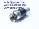 F Type Compression Connector for RG59 Cable TV Coax Cable China Manufacturer