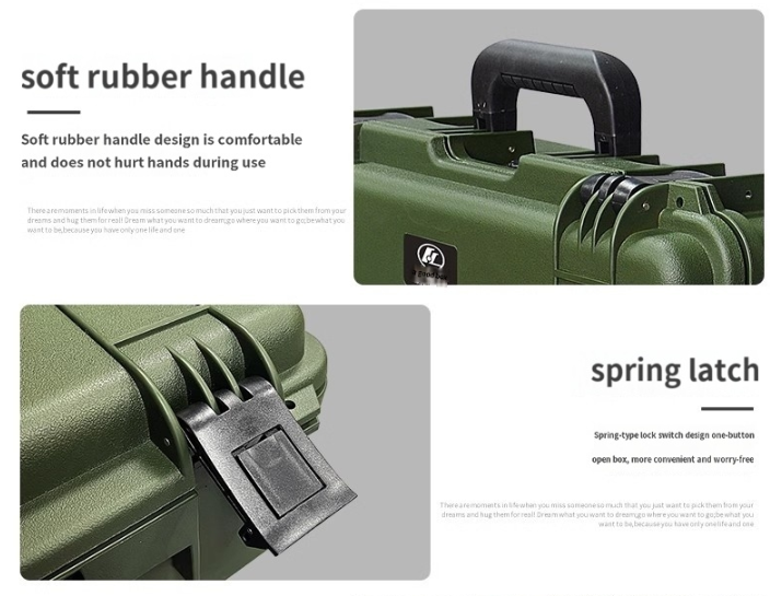 Custom IP67 Waterproof Tool Box with Dust Proof Multi-Purpose Design