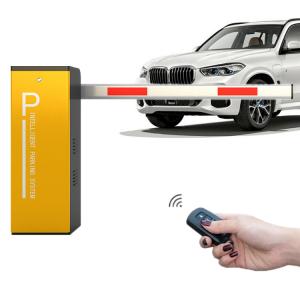 China Servo Motor 3s Car Parking Barrier LED Road Barrier Gate factory