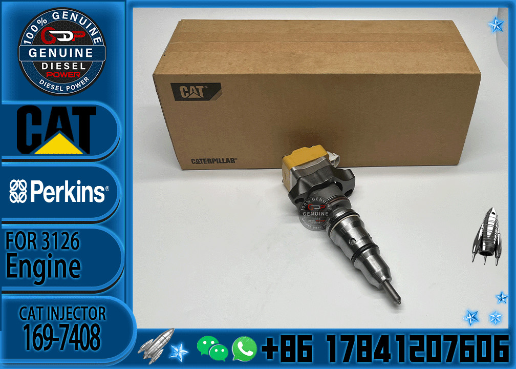 High quality 0R-9349 diesel fuel injectors 169-7408 for CAT Engine 3408 3412