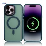 Custom Magsafe Phone Case Matte Transparent Mobile Covers Scratch Resistant