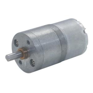 China 25mm Metal 320 Small Geared Motor Electric Motor Gear Reduction Box Metal Gearbox Motor factory