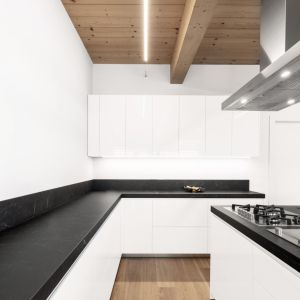 White Gloss Acrylic U Shaped Kitchen Modern Cabinet Set Modular