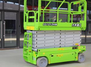 China Working Safe Elevated Lift Platform Small 6m Manlifts For Building factory