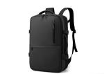 Smart USB Laptop Backpack Custom Logo 20L-39L Black / Grey For Men