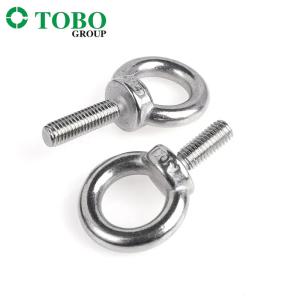 China Stainless Steel 304 Eye Bolt M6 - M30 Eye Bolt For M2 M6 M8 M10 M16 DIN580 Lifting Anchor Eye Bolts factory