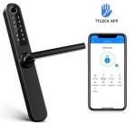 Stainless Steel Digital Lock Unlock Via Bluetooth Fingerprint For Shopping Mall
