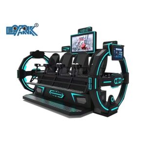 700W 4 Person 9D VR Simulator Amusement Cinema Equipment