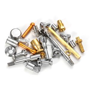China High Precision Brass CNC Turned Components Milling Lathe Machining Parts factory