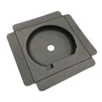 Eco Friendly Colored Paper Trays Wood Pulp Material 0.8mm Thickness