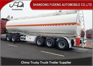 China 45000 L 4 Compartment Fuel Tanker Semi Trailer Customized Color High Performance factory