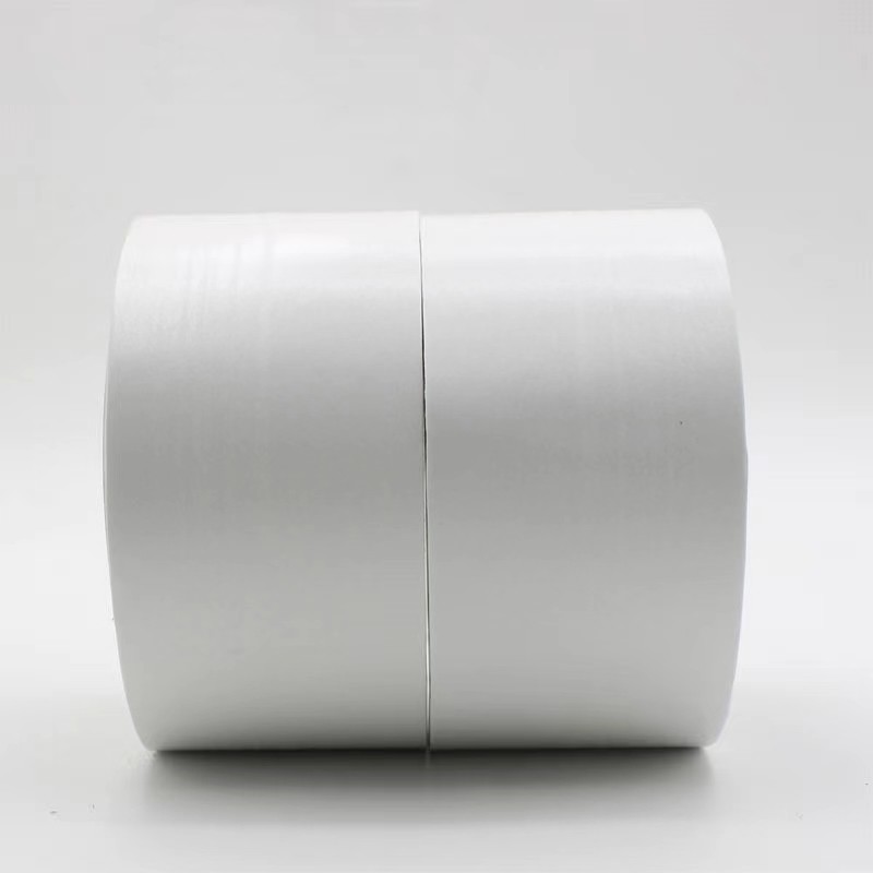 20m-50m Natural Kraft Paper Tube Hot Melt Adhesive Tape Double Sided Clogged Viscosity Tape